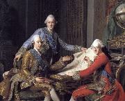 Alexander Roslin, Gustav III of Sweden, and his brothers